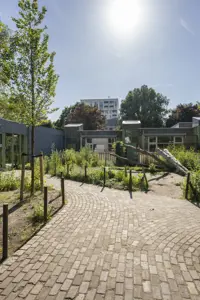 Werken Bij Compananny Kinderopvang Tweede Openluchtschool Tuin Buitenruimte Hek Locaties